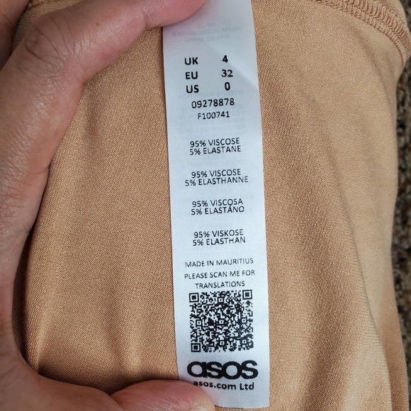 Asos Twist Front Midi Slit Knit Shirt Dress - Picture 9 of 11